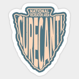 Curecanti National Recreation Area name arrowhead Sticker